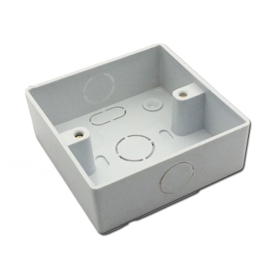 electrical pvc junction box 86*86 switch box plastic box