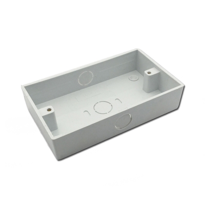 pvc material junction box 86*146 switch box