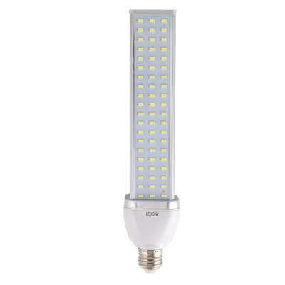 50W LED لمبة الإضاءة 50W LED الألومنيوم مربع الذرة مصباح بدون غطاء
