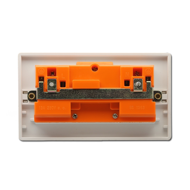 250V 2gang switch 13A socket UK type light socket electrical switch