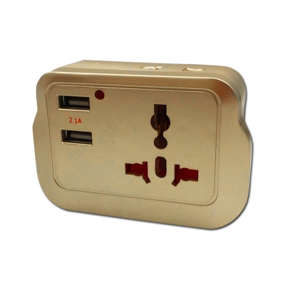 13A multi socket and two 2.0A power socket with USB charger