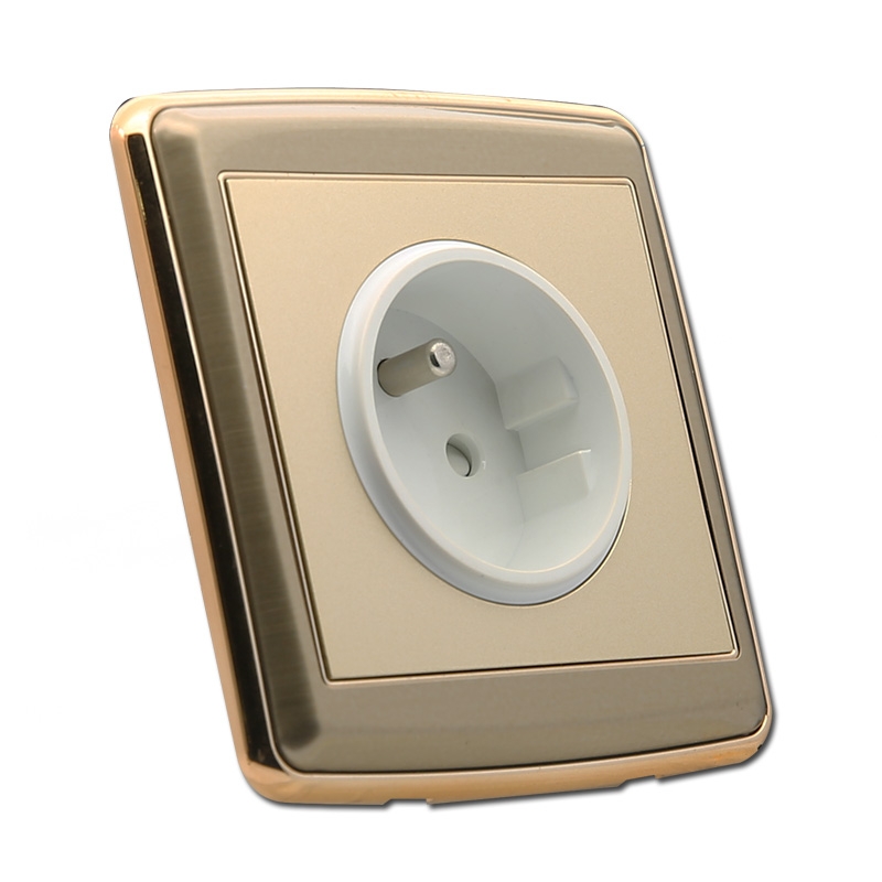 one way socket french standard wall power socket french socketCixi